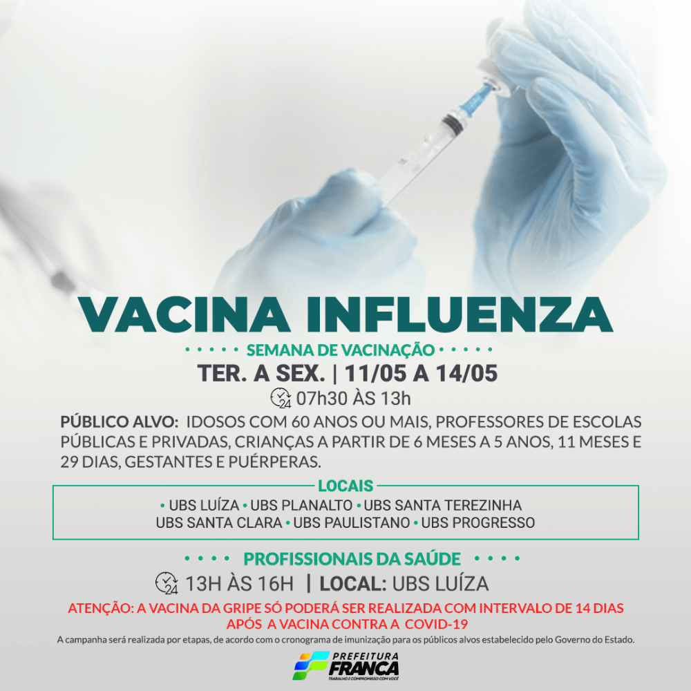 Vacina Influenza 1105