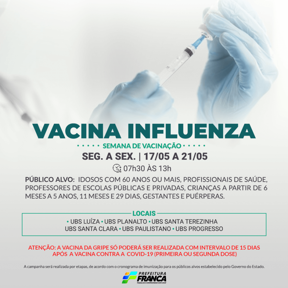 Vacina Influenza 1705