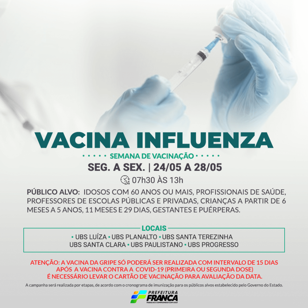 Vacina Influenza 2405