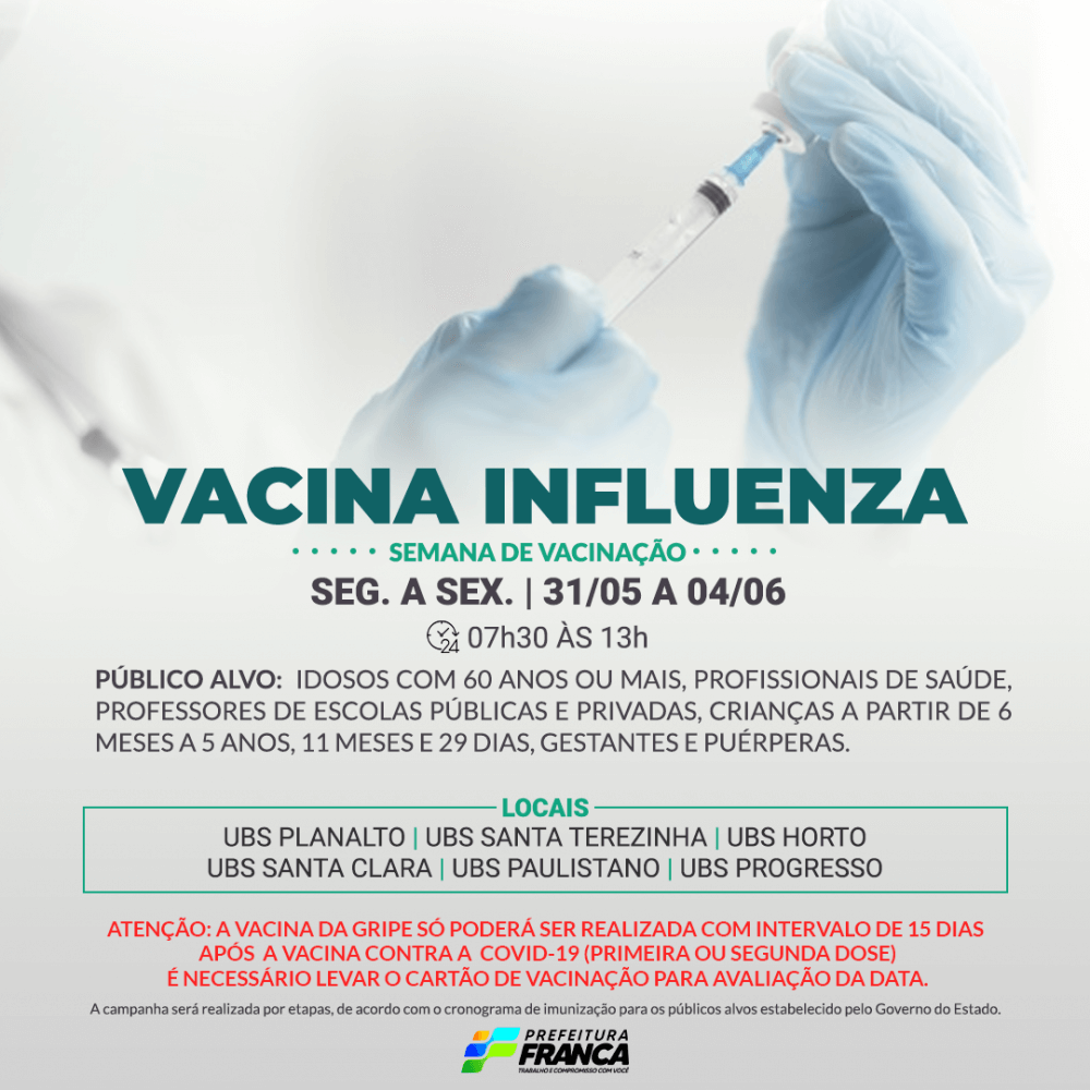 Vacina Influenza 3105