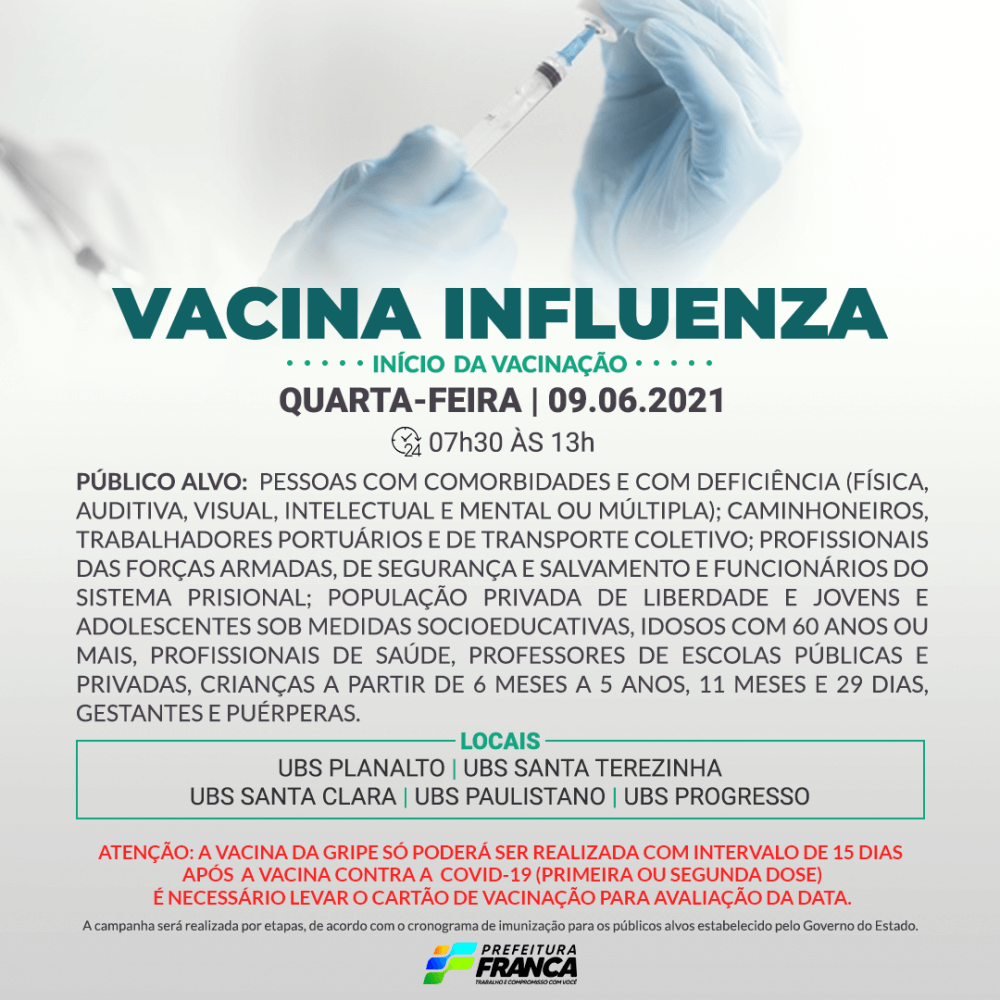 Vacina Influenza0906