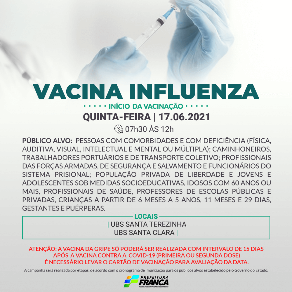 Vacina Influenza1706