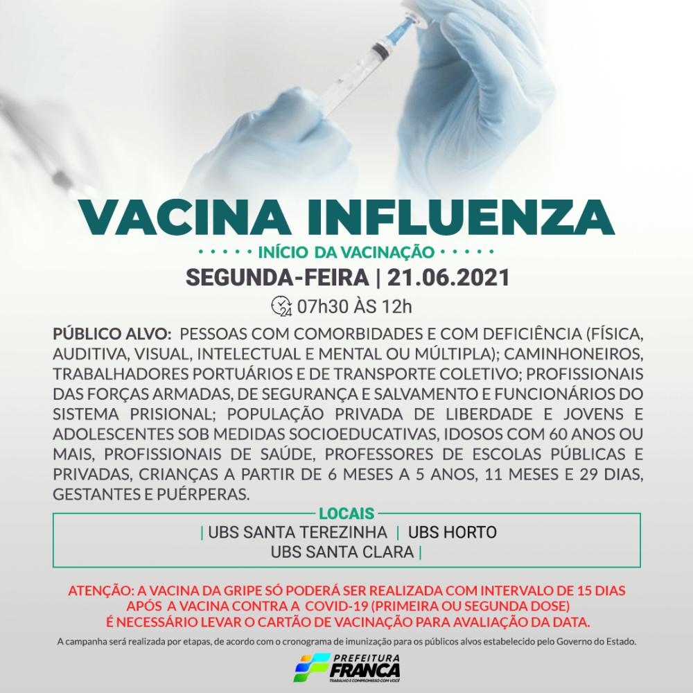 Vacina Influenza2106