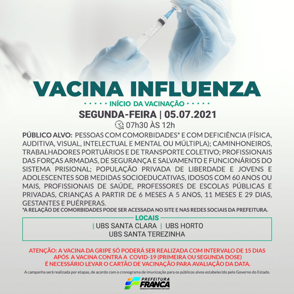 Vacina Influenza0507
