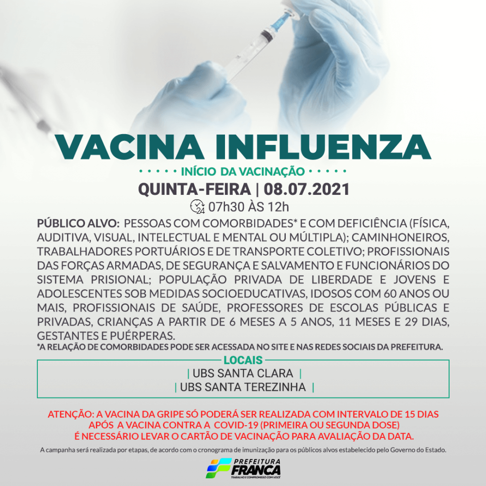 Vacina Influenza0807