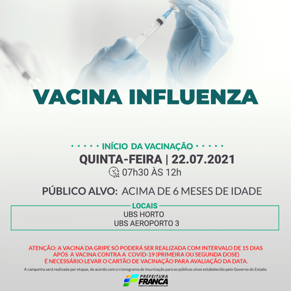 Vacina Influenza2207