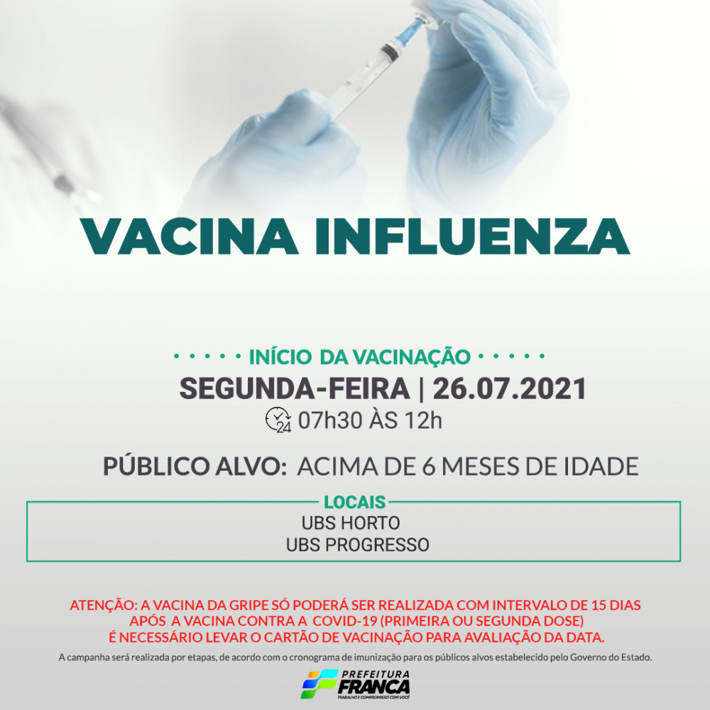 Vacina Influenza2607