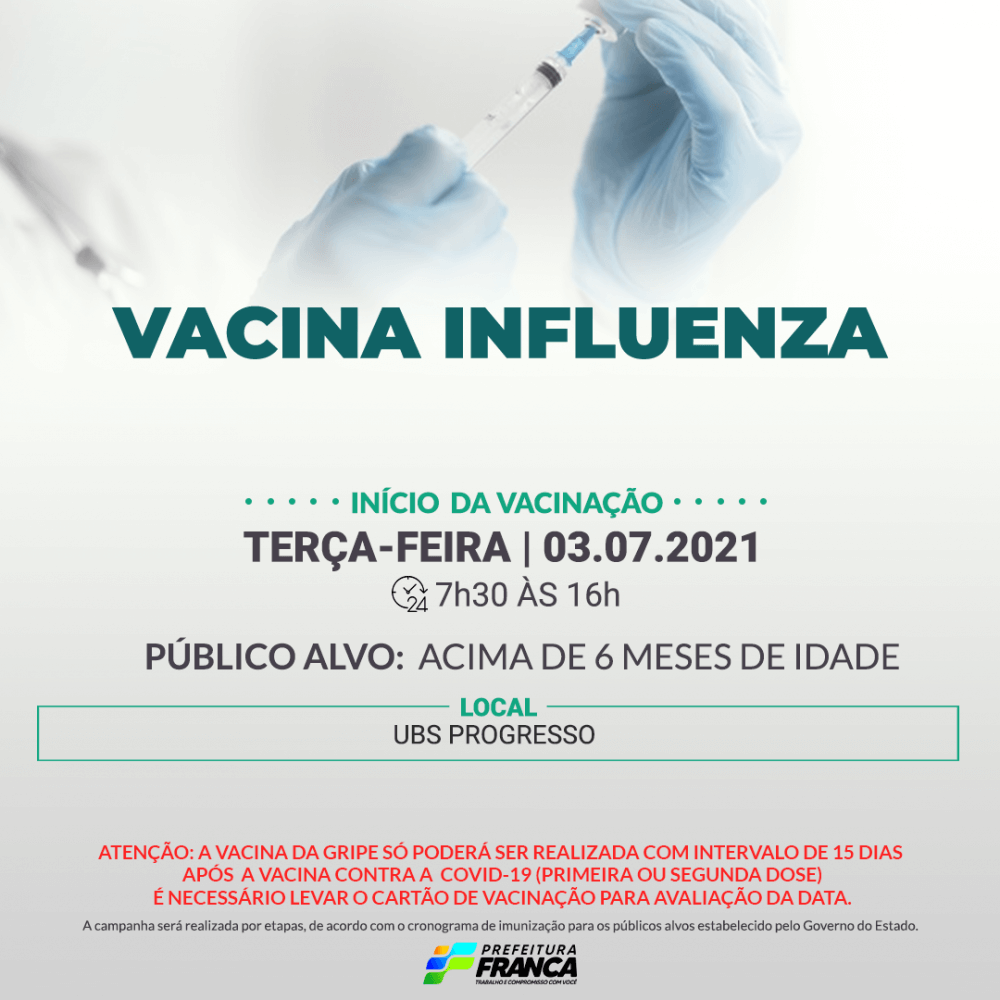 Vacina Influenza030821
