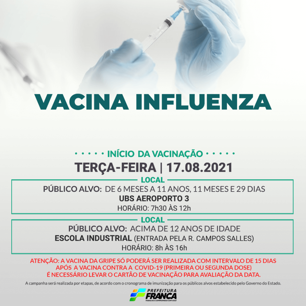 Vacina Influenza1708