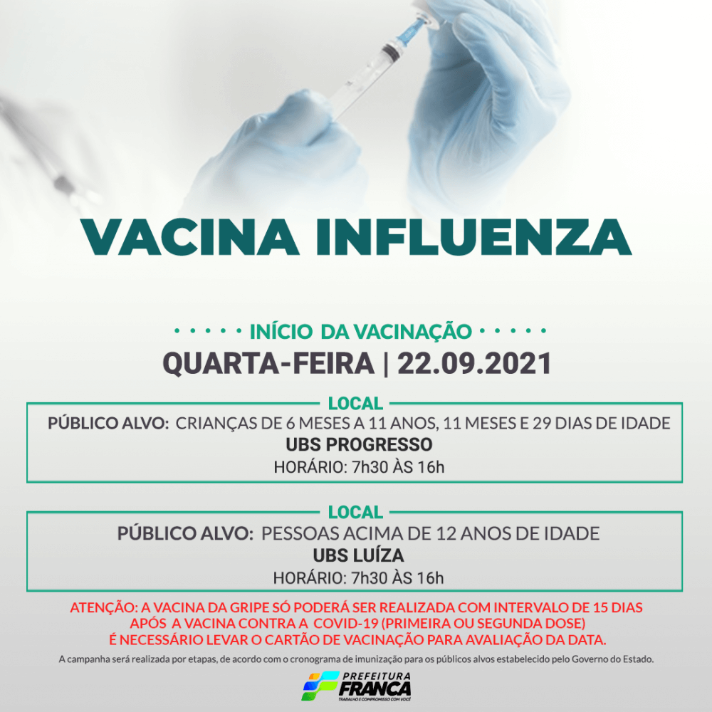 Vacina Influenza2209