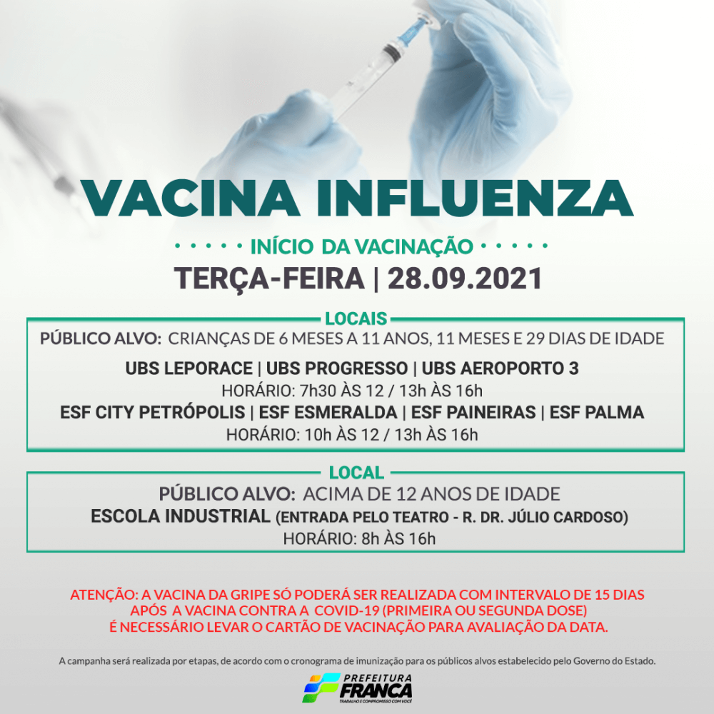 Vacina Influenza2809