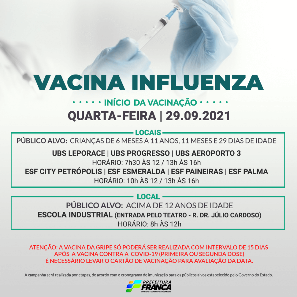 Vacina Influenza2909