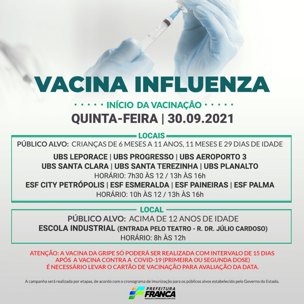 Vacina Influenza3009