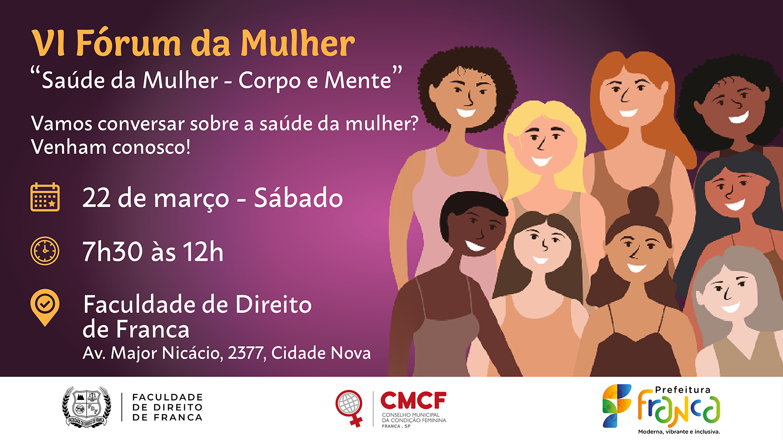 6 Forum da Mulher convite original