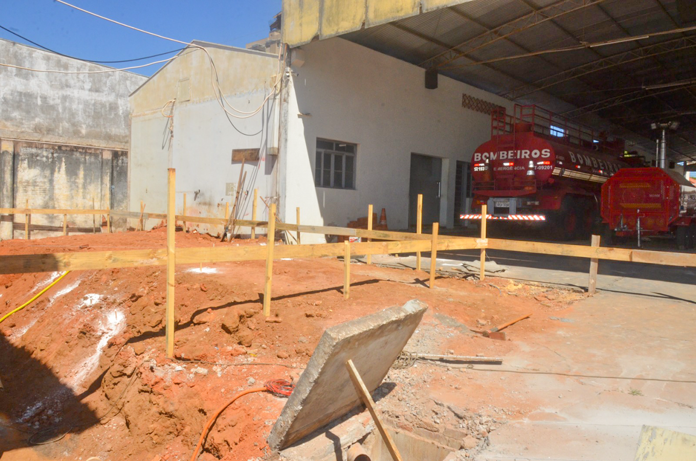 obras Corpo de Bombeiros original