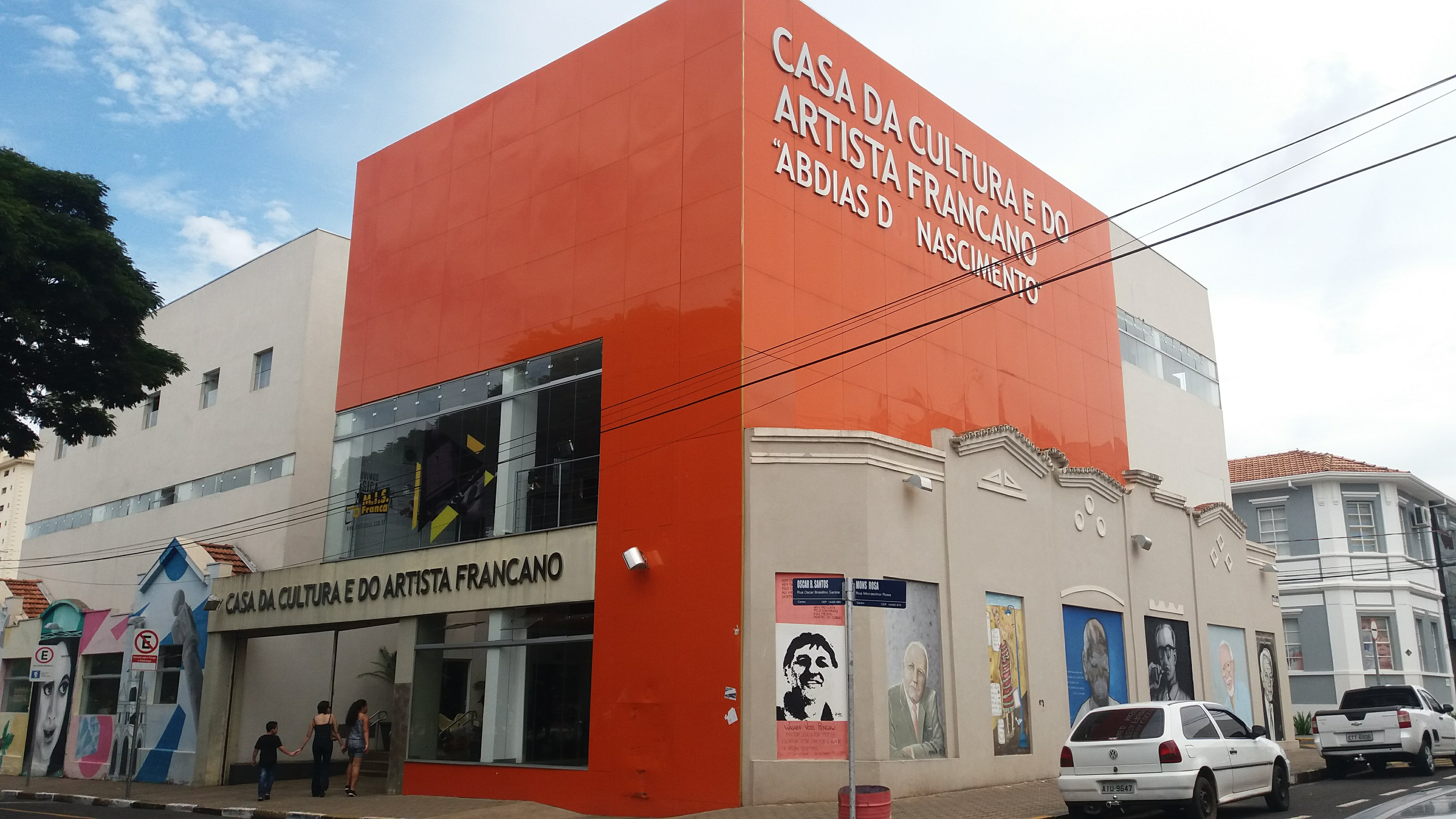 Casa da Cultura e do Artista Francano Abdias Nascimento Franca SP Brazil original